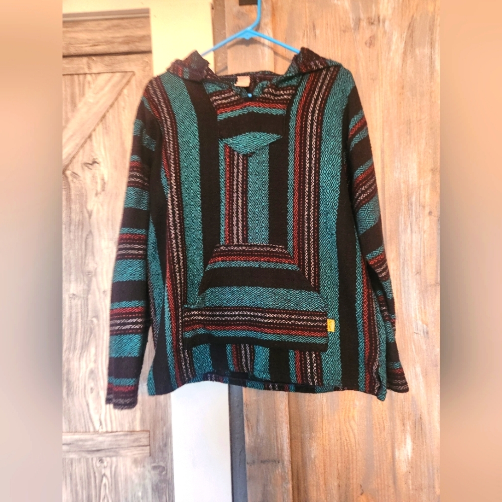 Vintage Molina Mexican Baja Hoodie